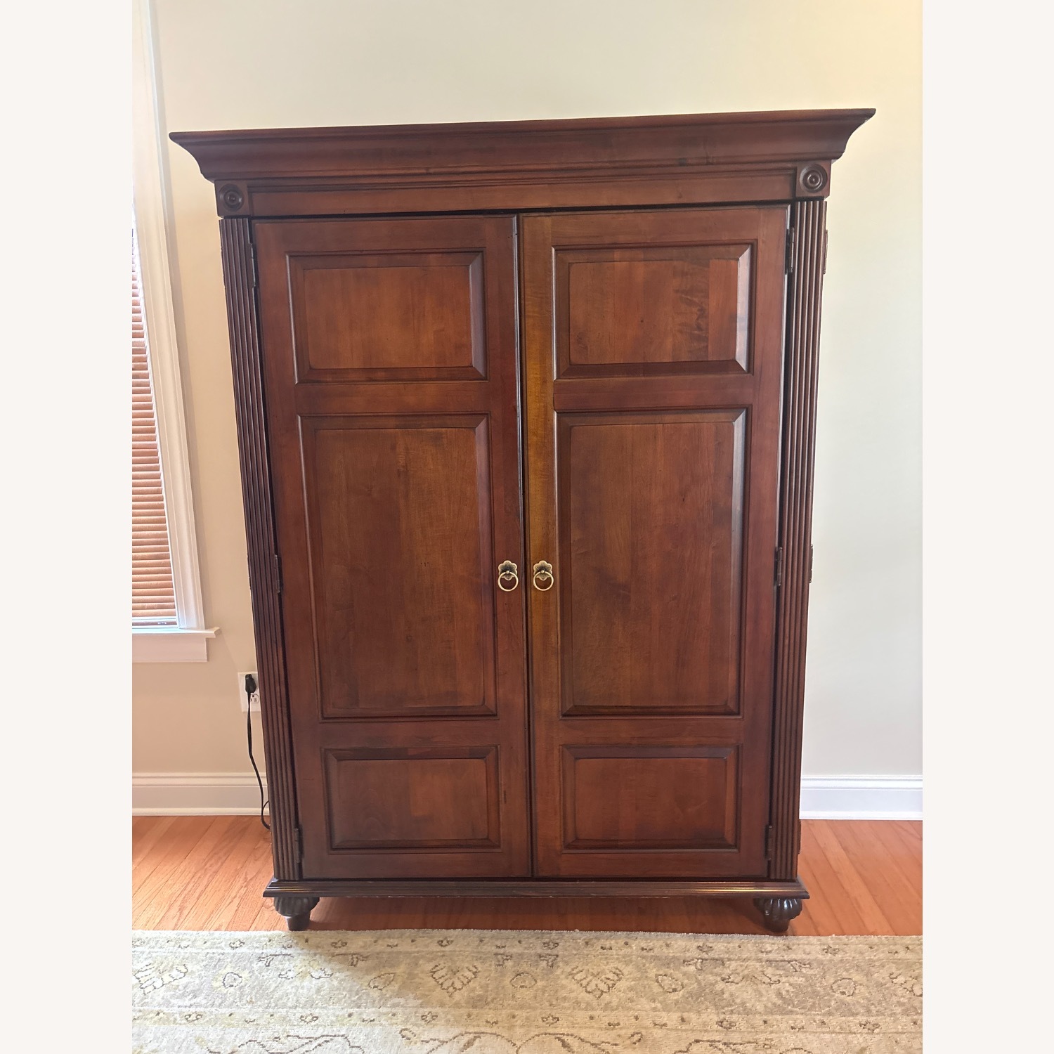 Ethan Allen Desk Armoire - image-1