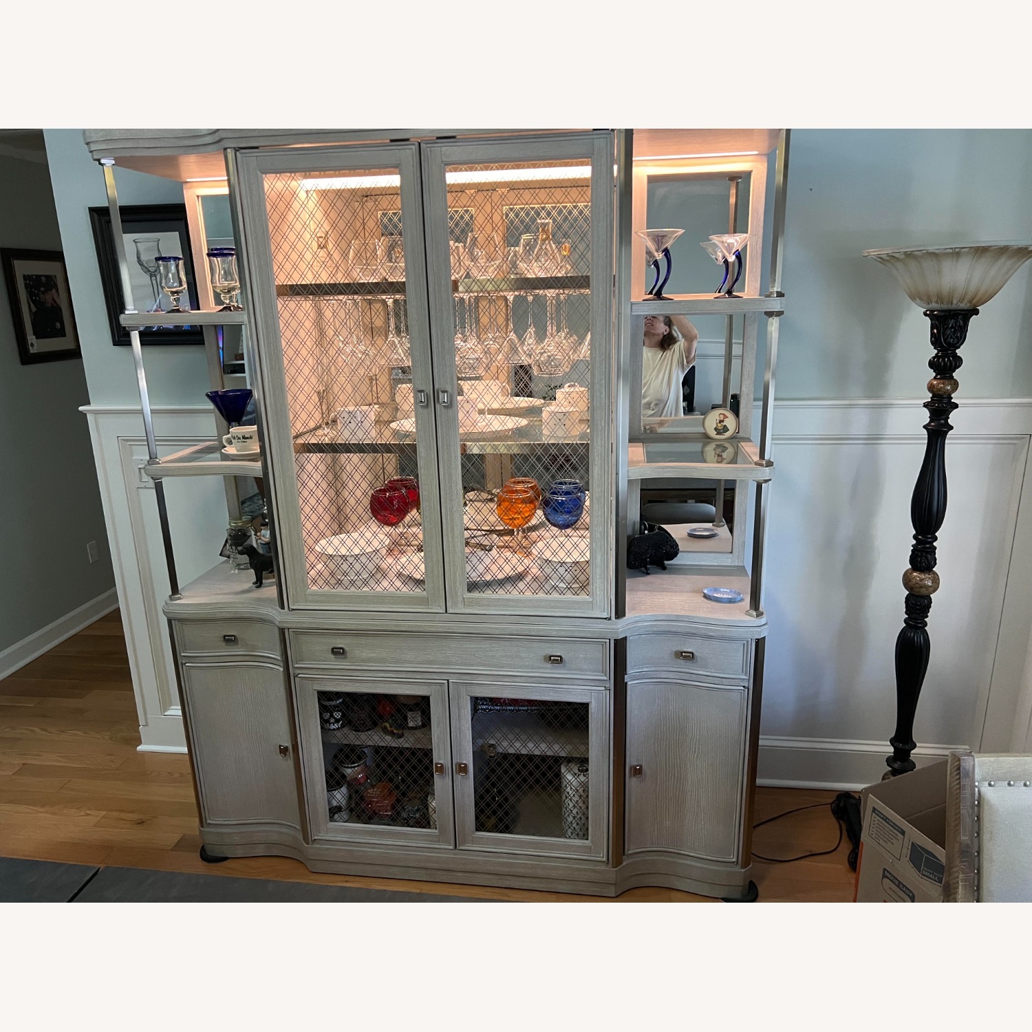 Rudolph Park Kibler Lighted China Cabinet - image-2