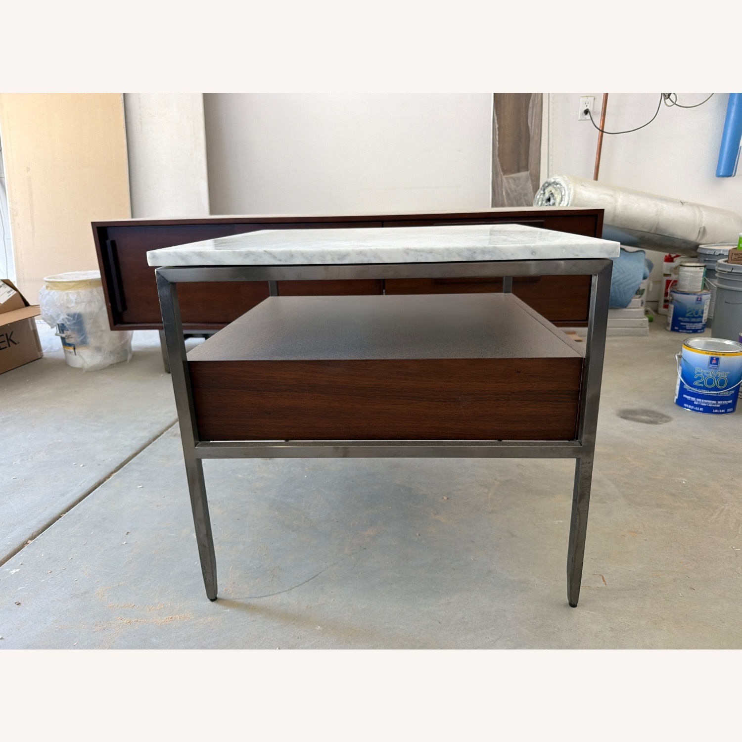 Mitchel Gold + Bob Williams Tribeca 1 Drawer Side Table - image-3