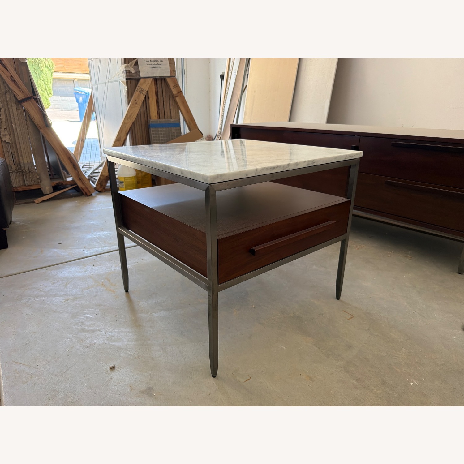 Mitchel Gold + Bob Williams Tribeca 1 Drawer Side Table - image-2