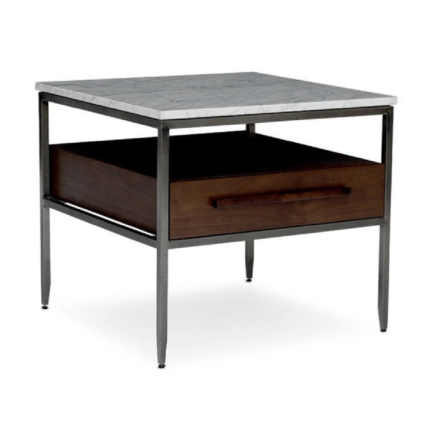 Mitchel Gold + Bob Williams Tribeca 1 Drawer Side Table - image-5