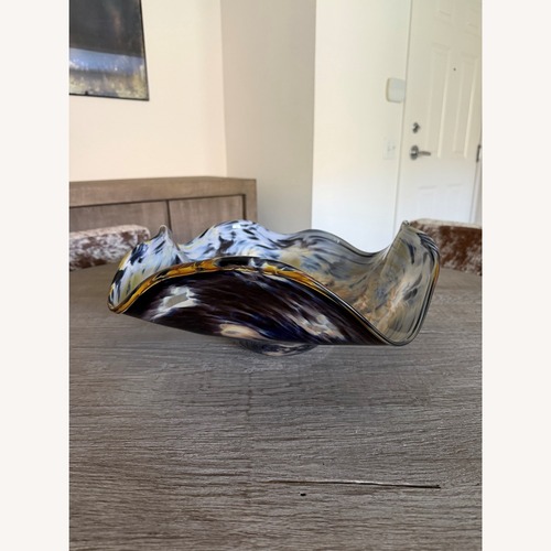Used Marcus Thesing Hand-Blown Art Glass Bowl 2017 for sale on AptDeco