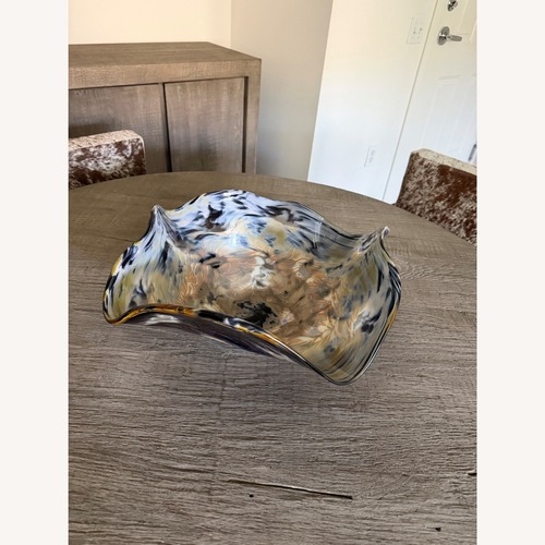 Used Marcus Thesing Hand-Blown Art Glass Bowl 2017 for sale on AptDeco