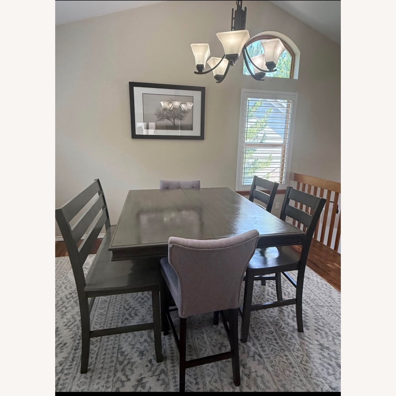 Earl Grey 7 Piece Counter Height Dining Set - image-1