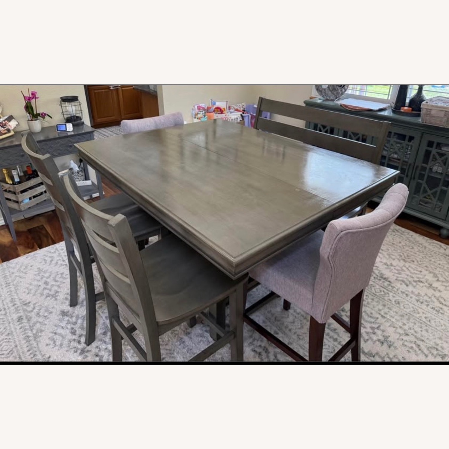 Earl Grey 7 Piece Counter Height Dining Set - image-3