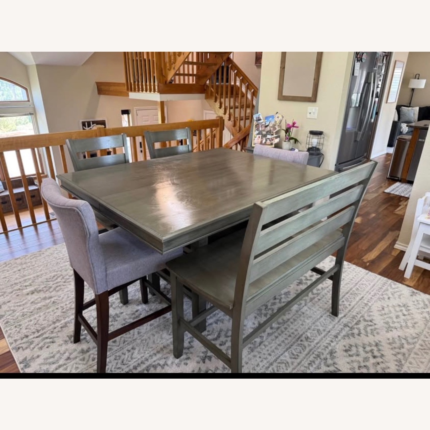 Earl Grey 7 Piece Counter Height Dining Set - image-5