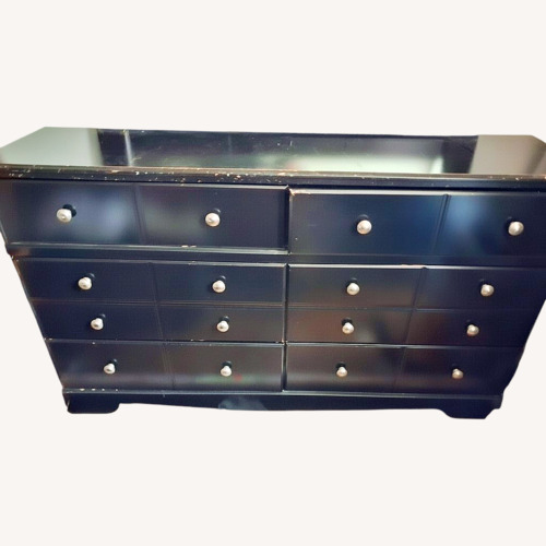 Used Ashley Furniture Black Dresser for sale on AptDeco