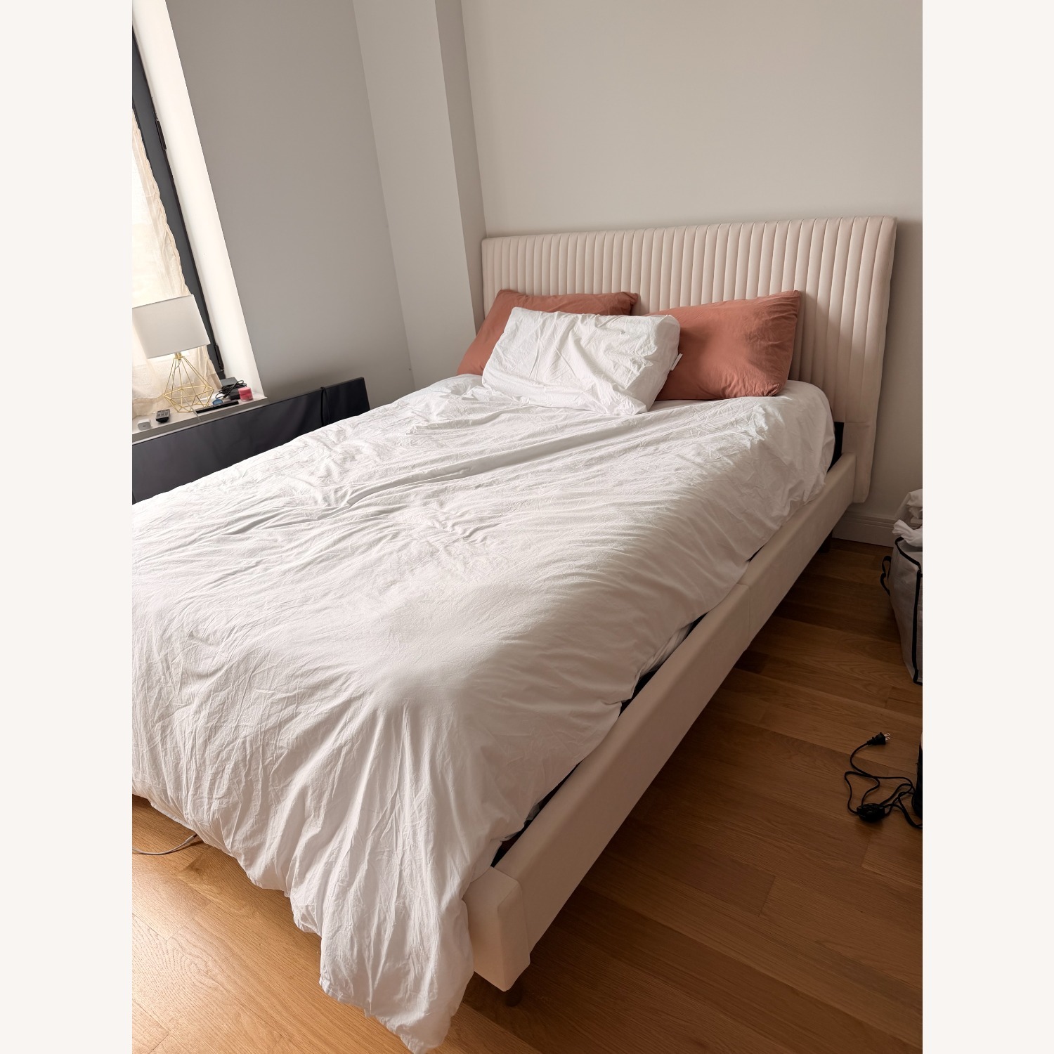 Wayfair Mr. Kate White Wood Full Bed - image-2