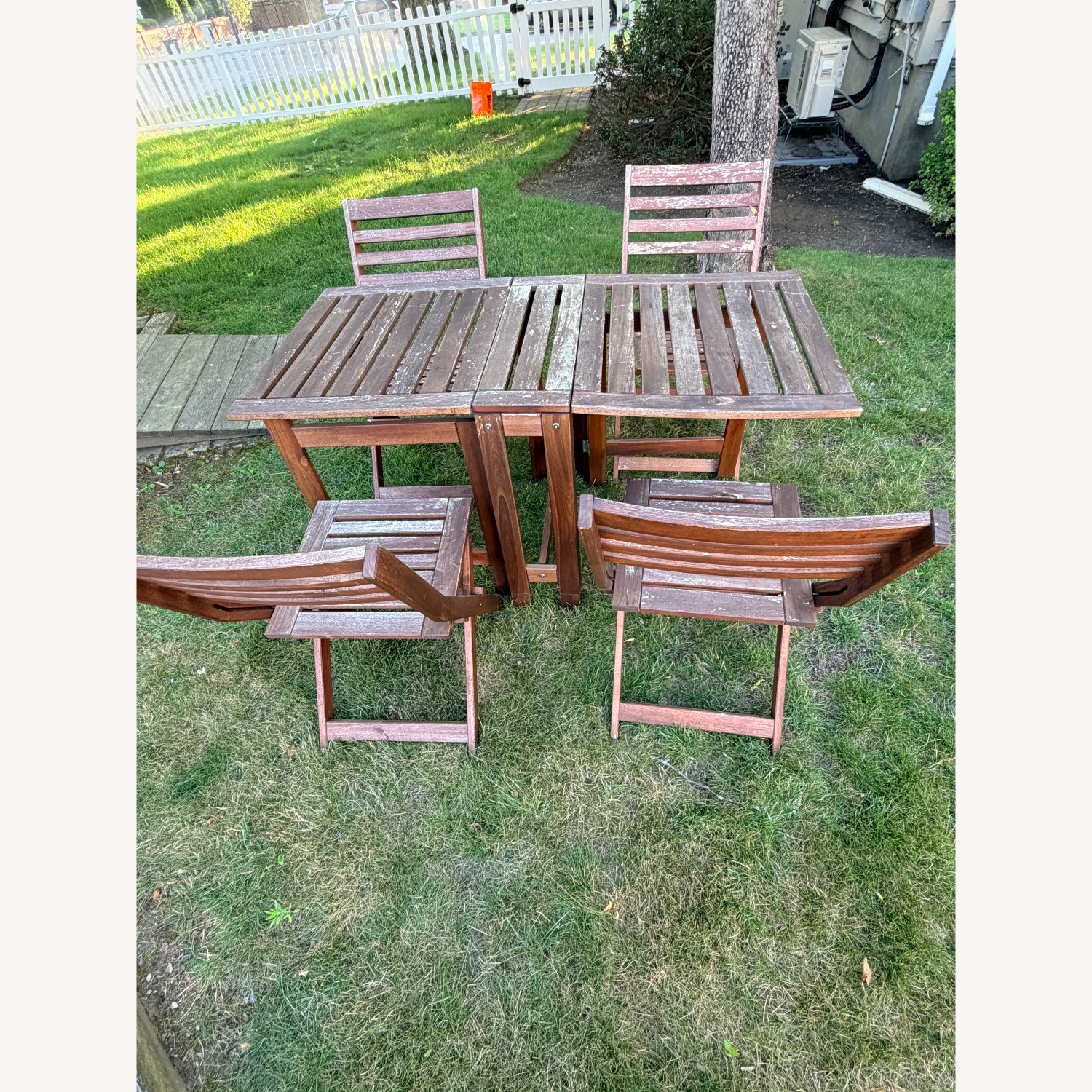 IKEA Dark Brown Wood Patio Furniture - image-2