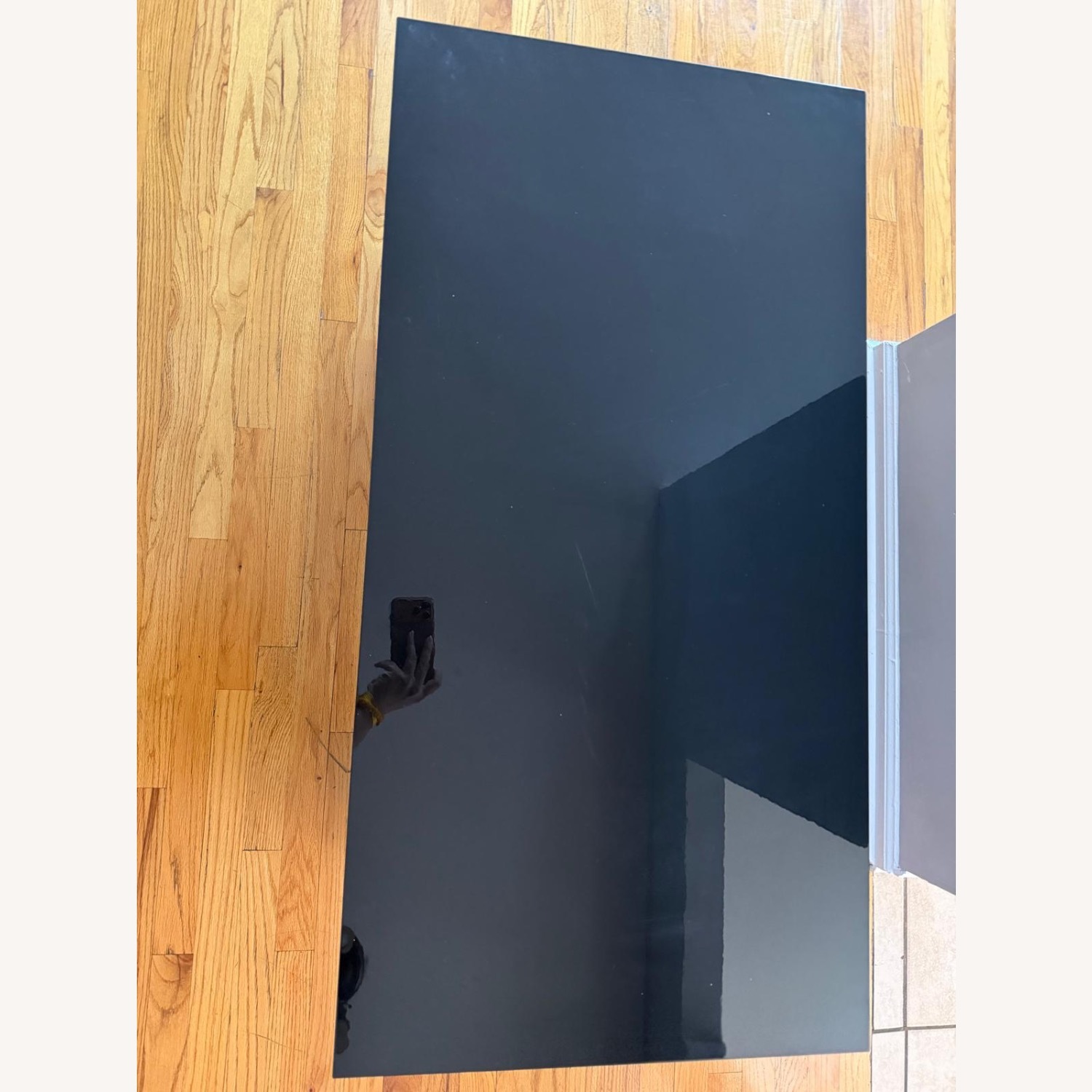 Black Wood Coffee Table - image-7