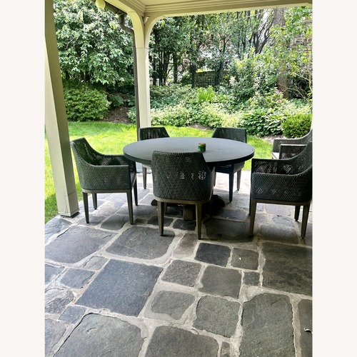 Used Restoration Hardware 7-Piece Outdoor Dining Set for sale on AptDeco
