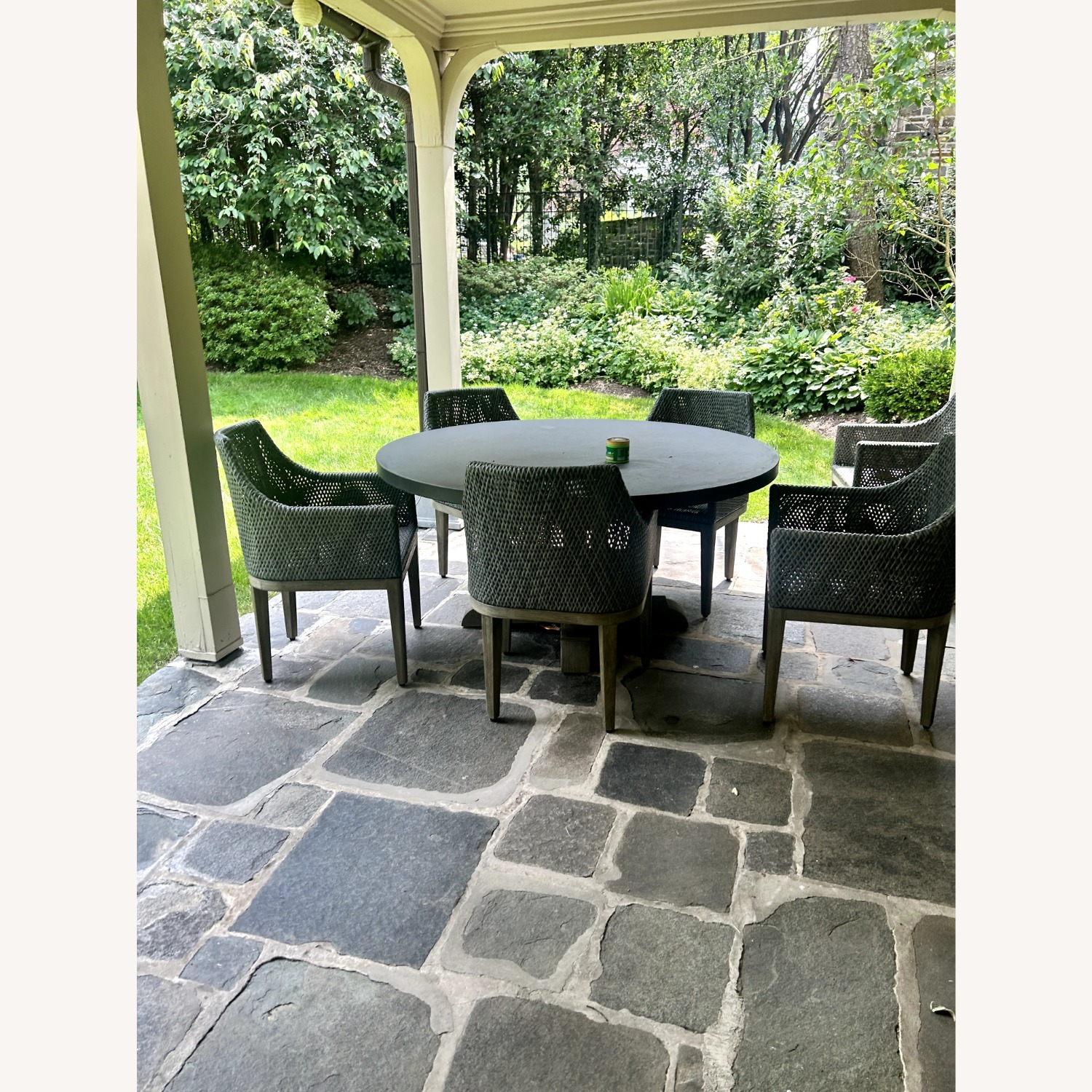 Restoration Hardware 7-Piece Outdoor Dining Set - image-2