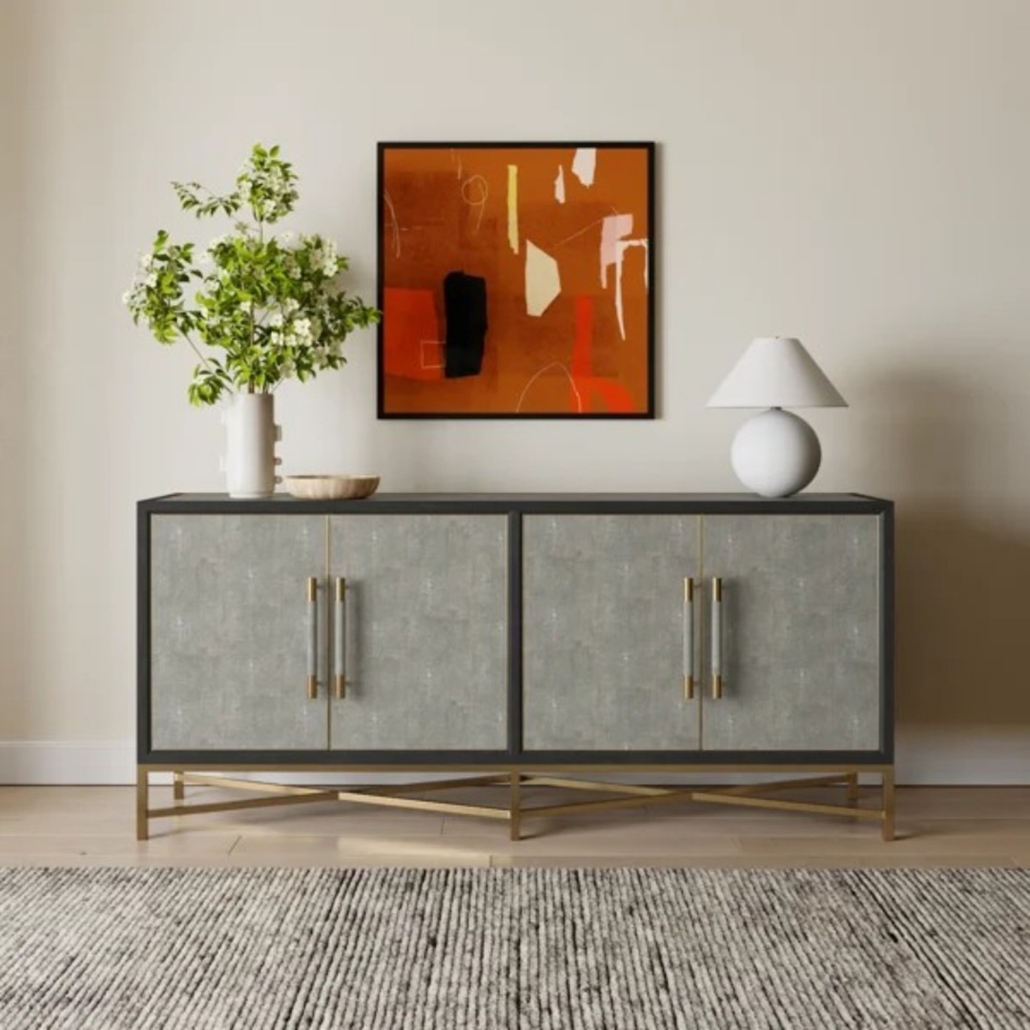 Joss & Main Meera Wide Wood Sideboard - image-1