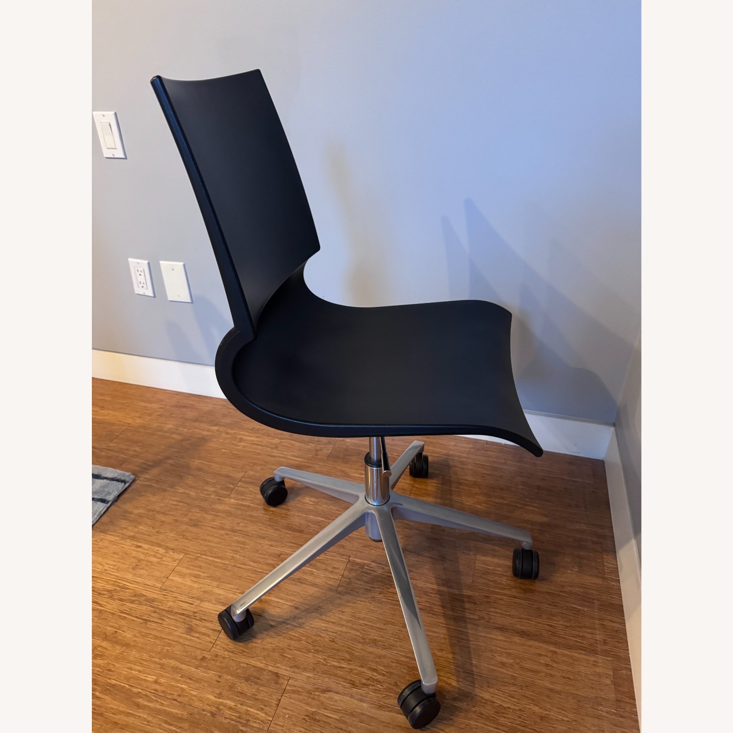 Knoll Black Office Chair - image-3