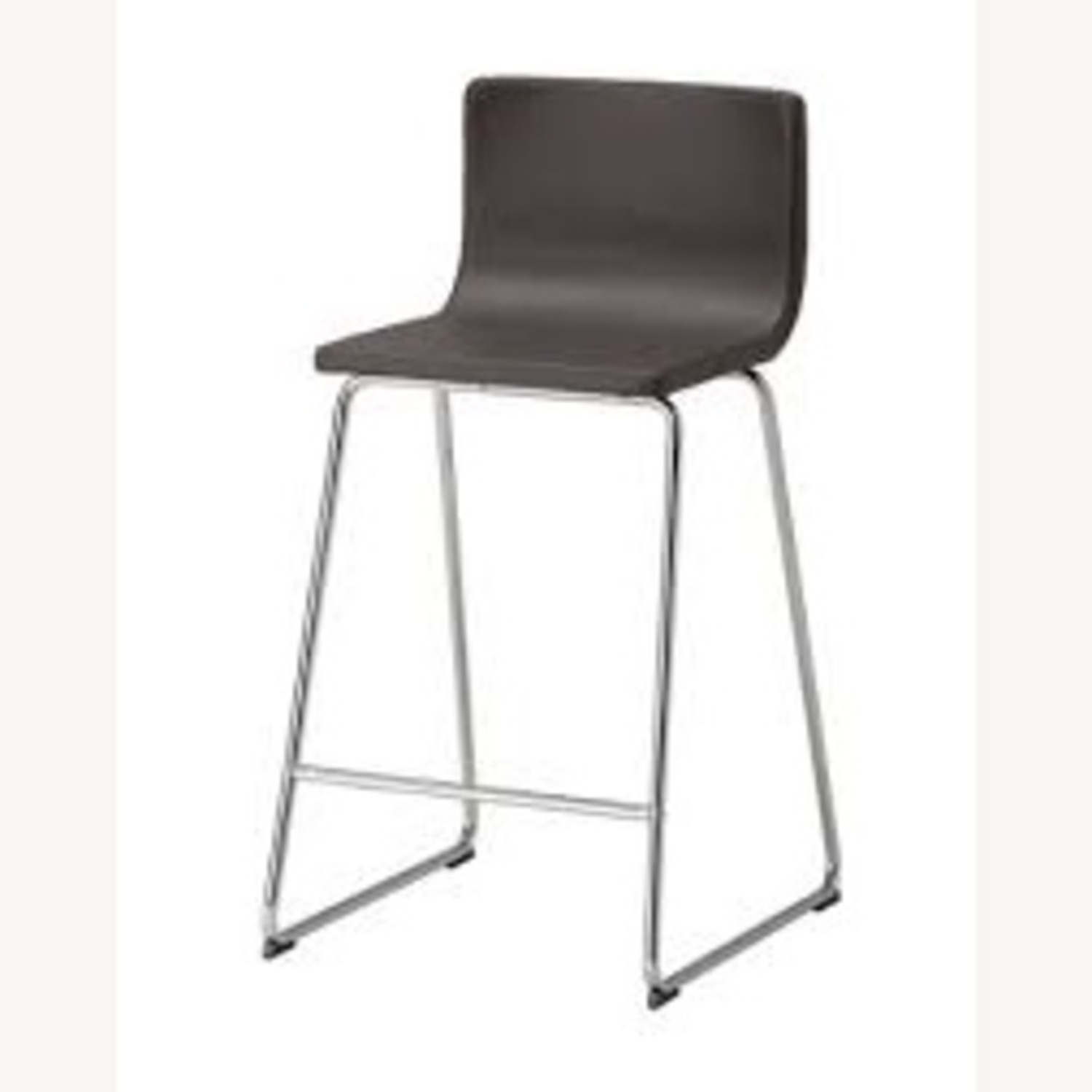 IKEA Bernhard Dark Brown Leather Stools - image-7
