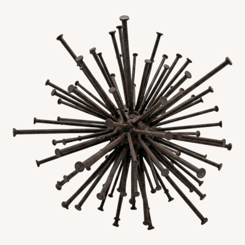 Used Uttermost Brutalist Nail Spheres/Bookends for sale on AptDeco
