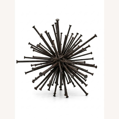 Used Uttermost Brutalist Nail Spheres/Bookends for sale on AptDeco