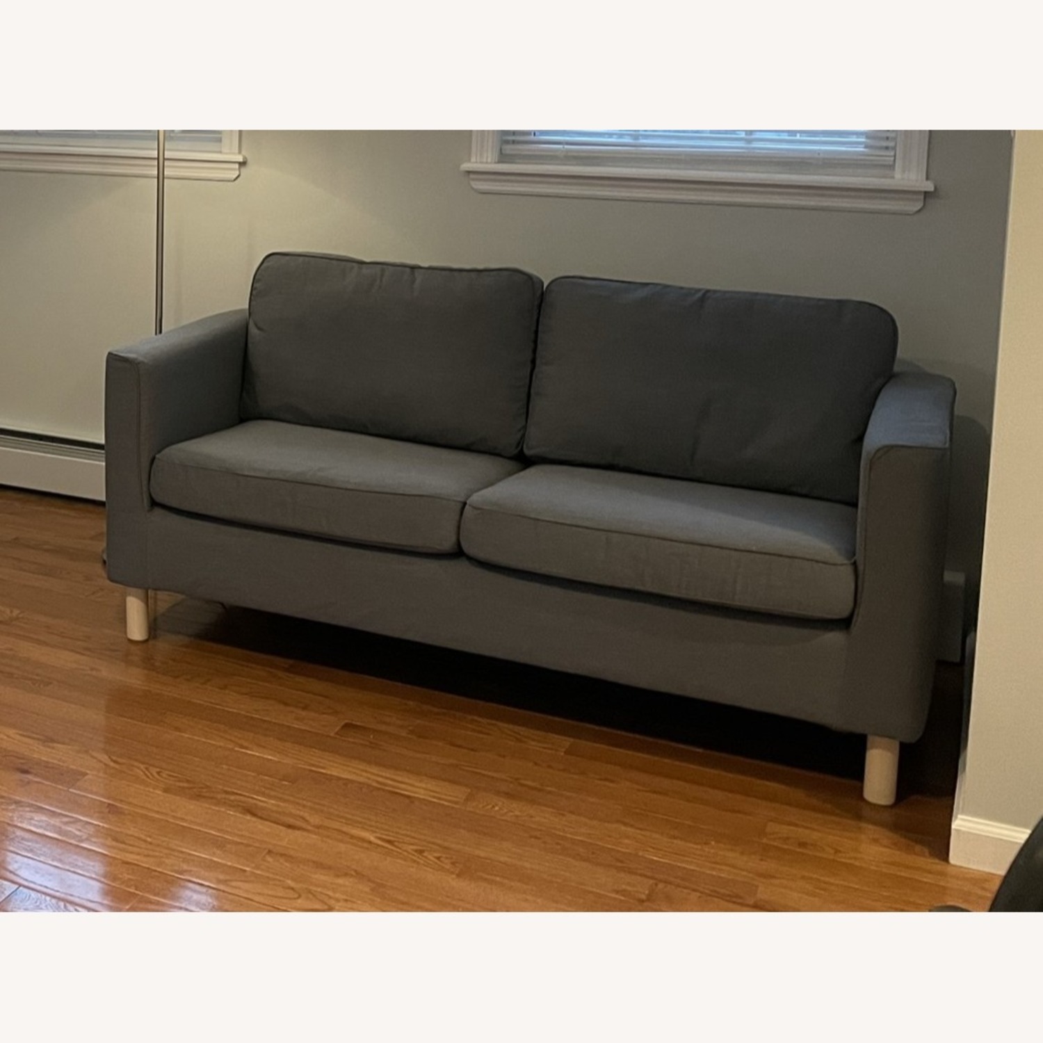 IKEA Parup Dark Gray Fabric Loveseat - image-2