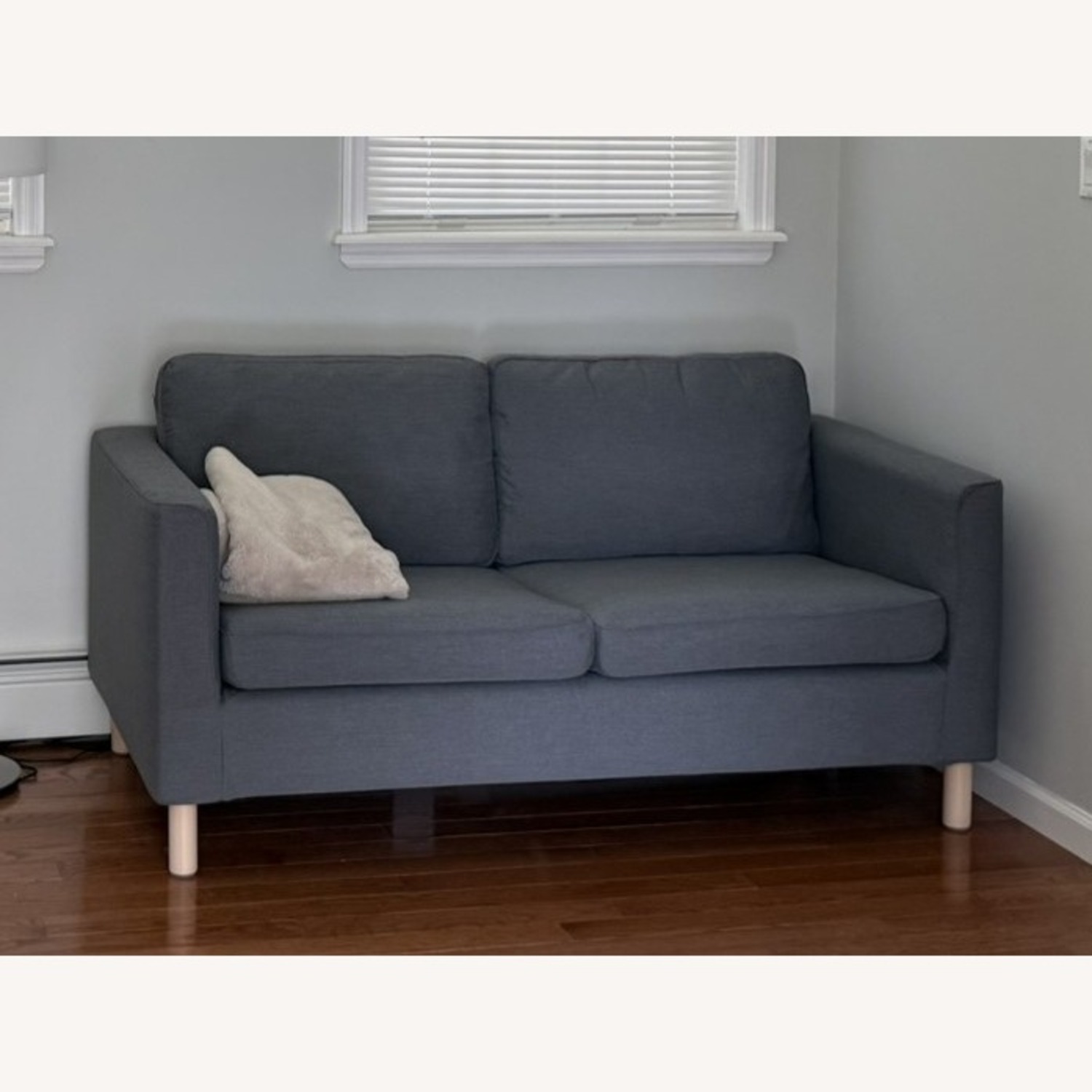 IKEA Parup Dark Gray Fabric Loveseat - image-1