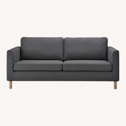 Used IKEA Parup Dark Gray Fabric Loveseat for sale on AptDeco