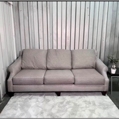 Used Raymour & Flanigan Light Gray 3+ Seater Sofa for sale on AptDeco