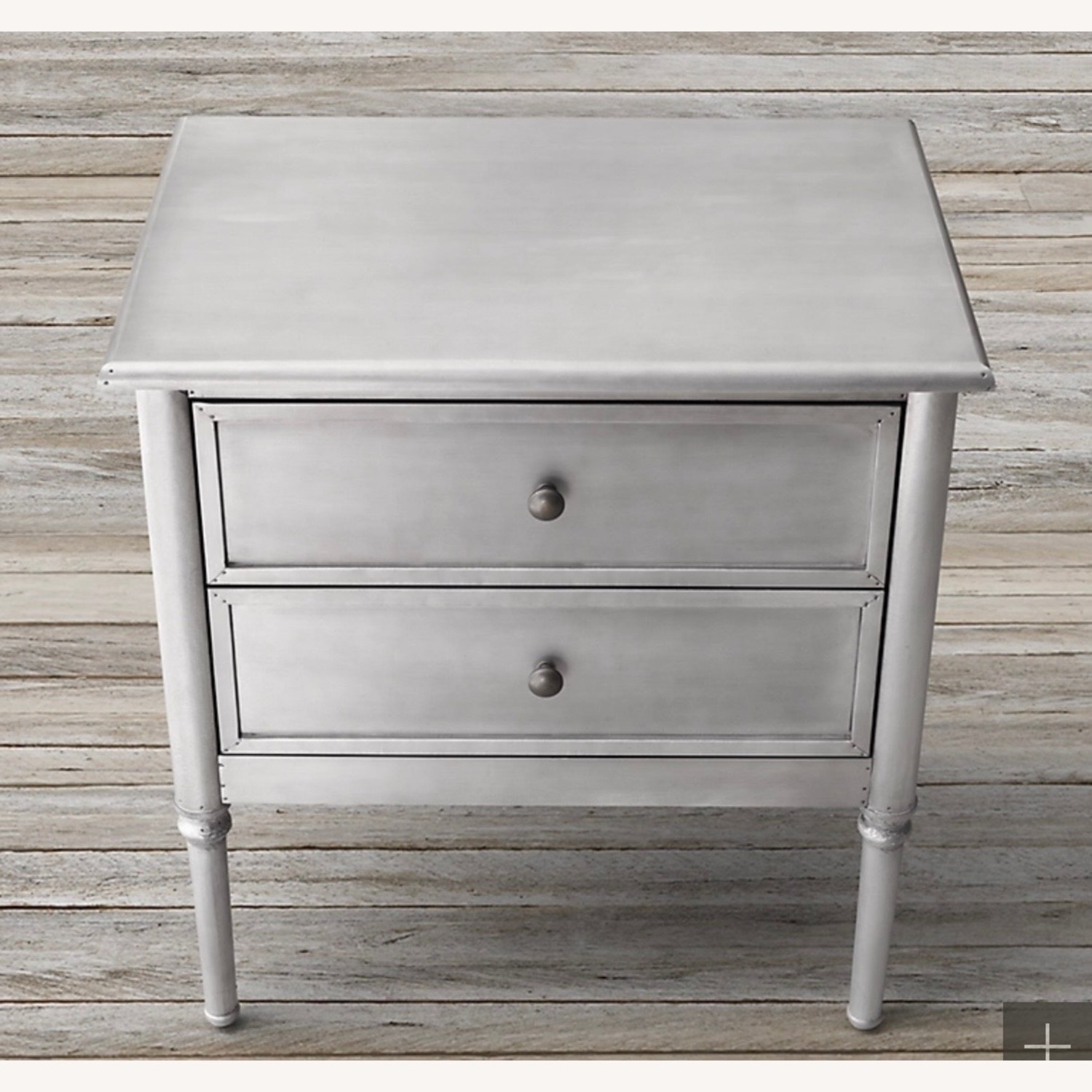RH Teen Set of 2 Spencer Metal Wrap Night Stands - image-12