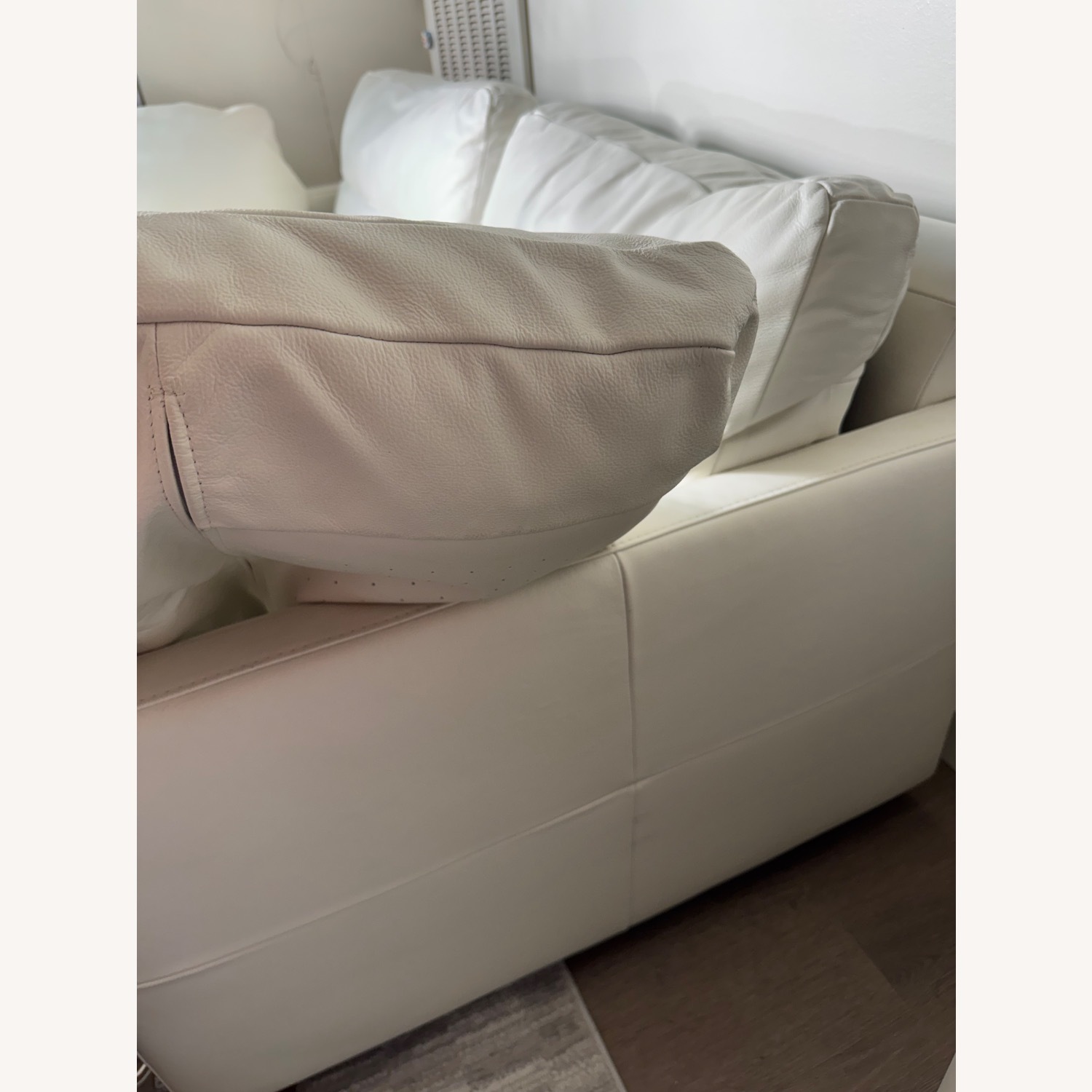 White 2 Piece Sectional - image-3