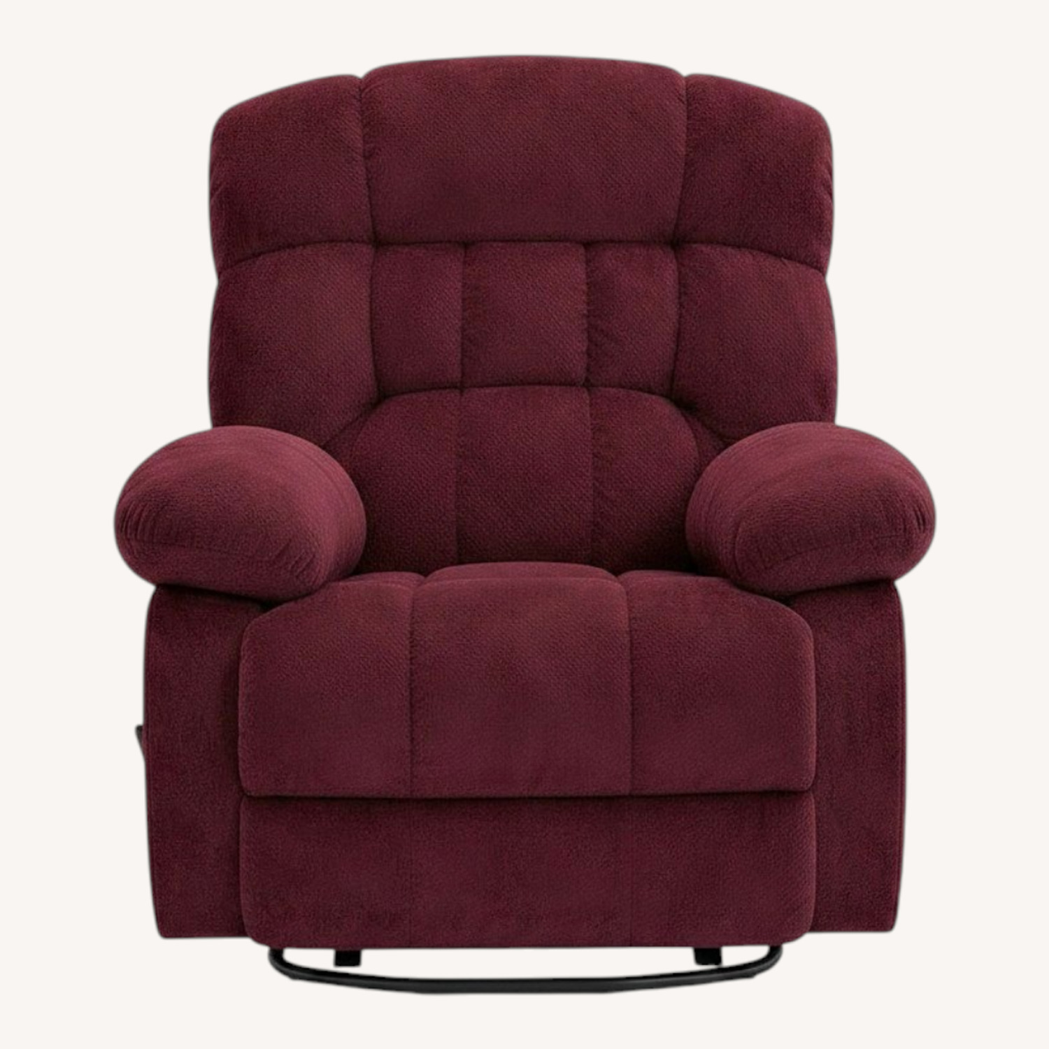 Morrison Rocking Recliner in Burgundy - image-0