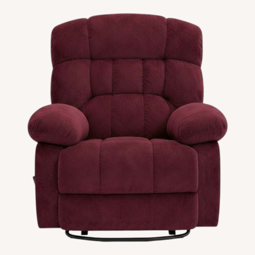 Used Morrison Rocking Recliner in Burgundy  for sale on AptDeco