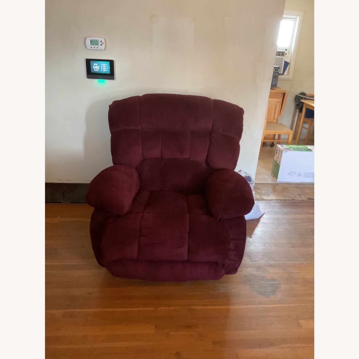 Morrison Rocking Recliner in Burgundy - image-2