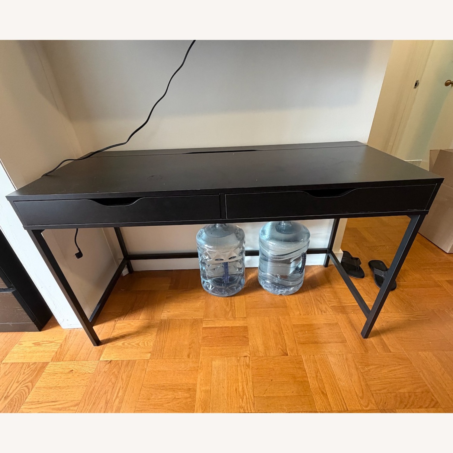 IKEA ALEX Black Desk - image-2