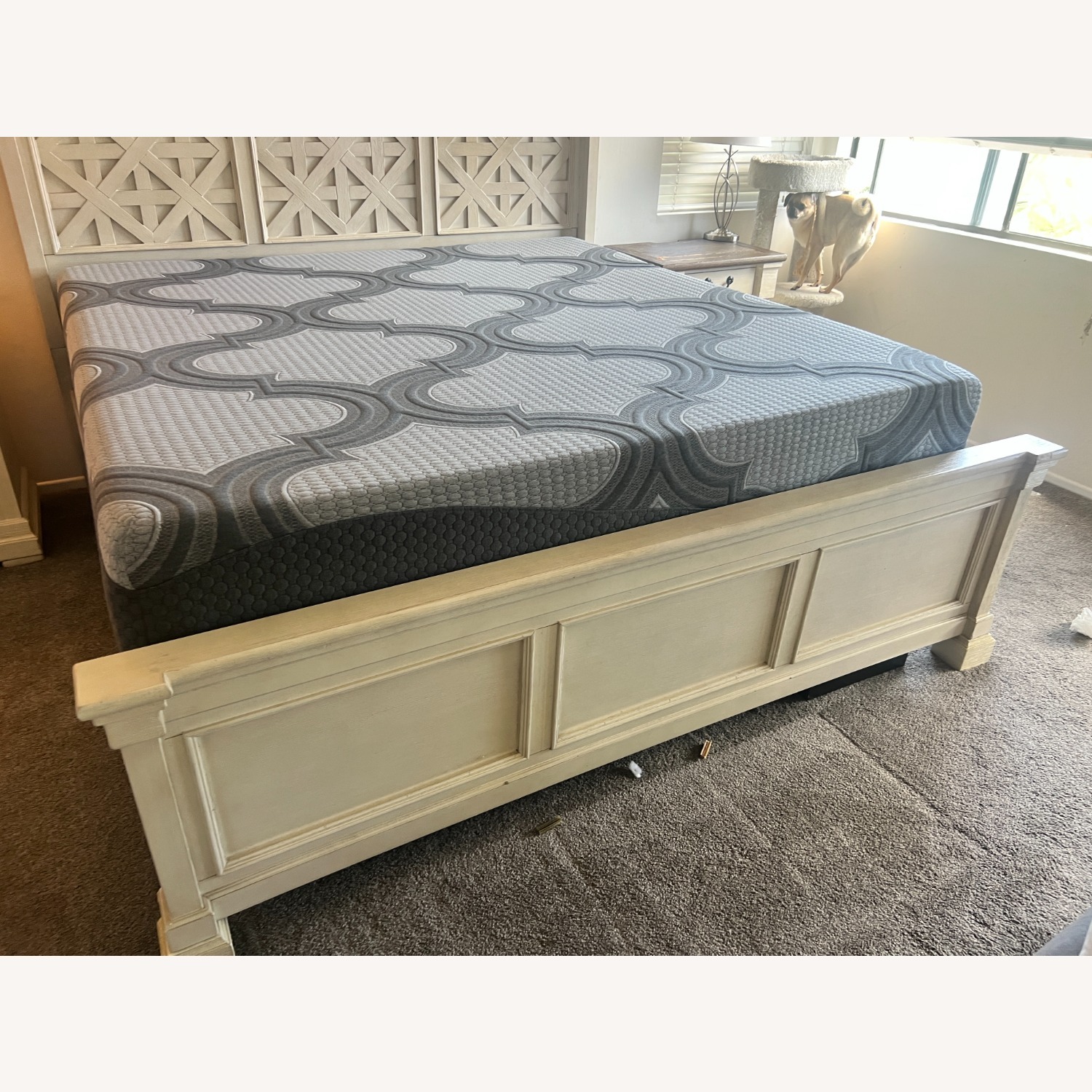 Ashley Furniture Bolanburg Natural Wood King Bed - image-5