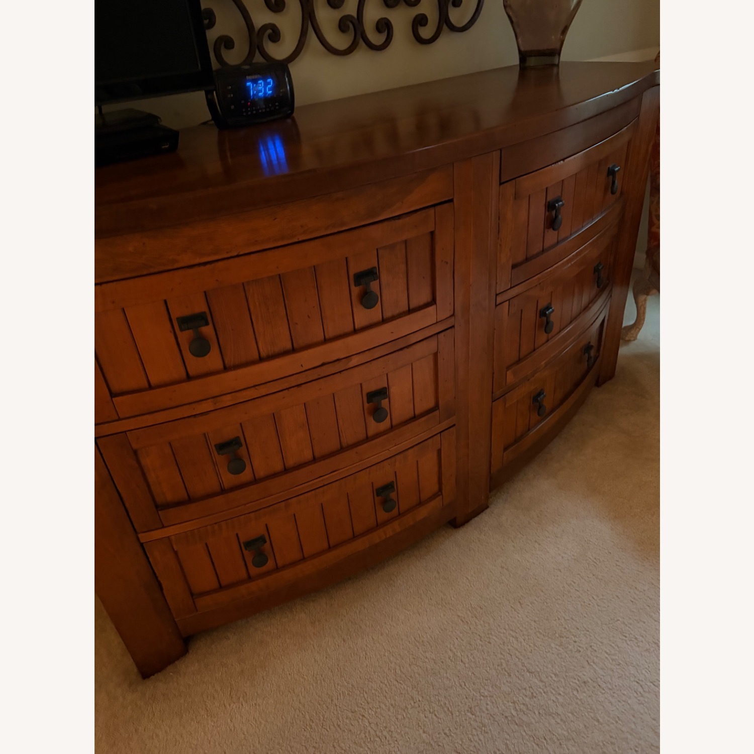 Arhaus Dark Brown Wood Dresser - image-2