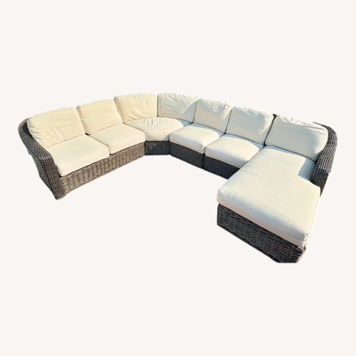 Used Lane Venture Outdoor Sectional Sofa for sale on AptDeco