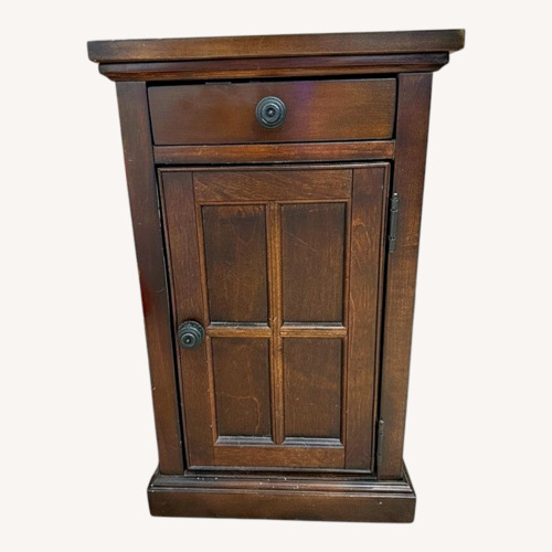 Used Dark Brown Wood Side Tables for sale on AptDeco