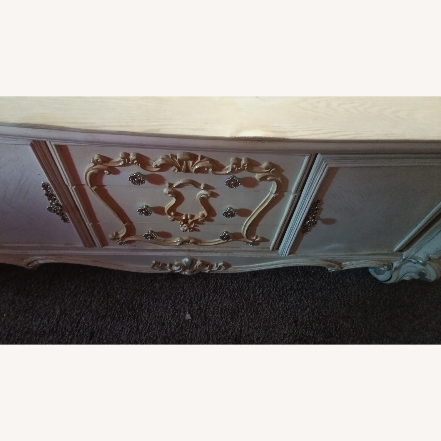 Vintage/Antique White Dresser - image-4