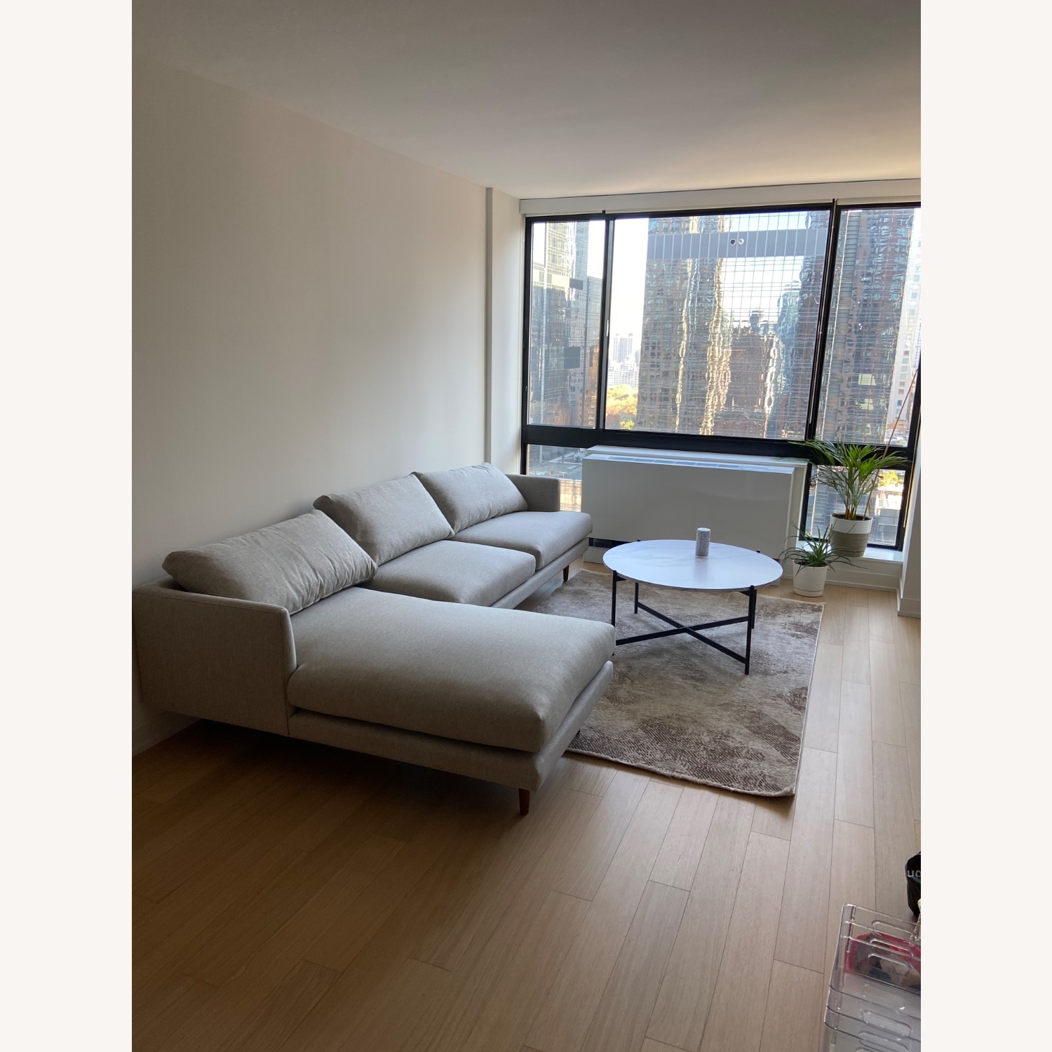 Burrard Light Gray 3+ Piece Sectional - image-1