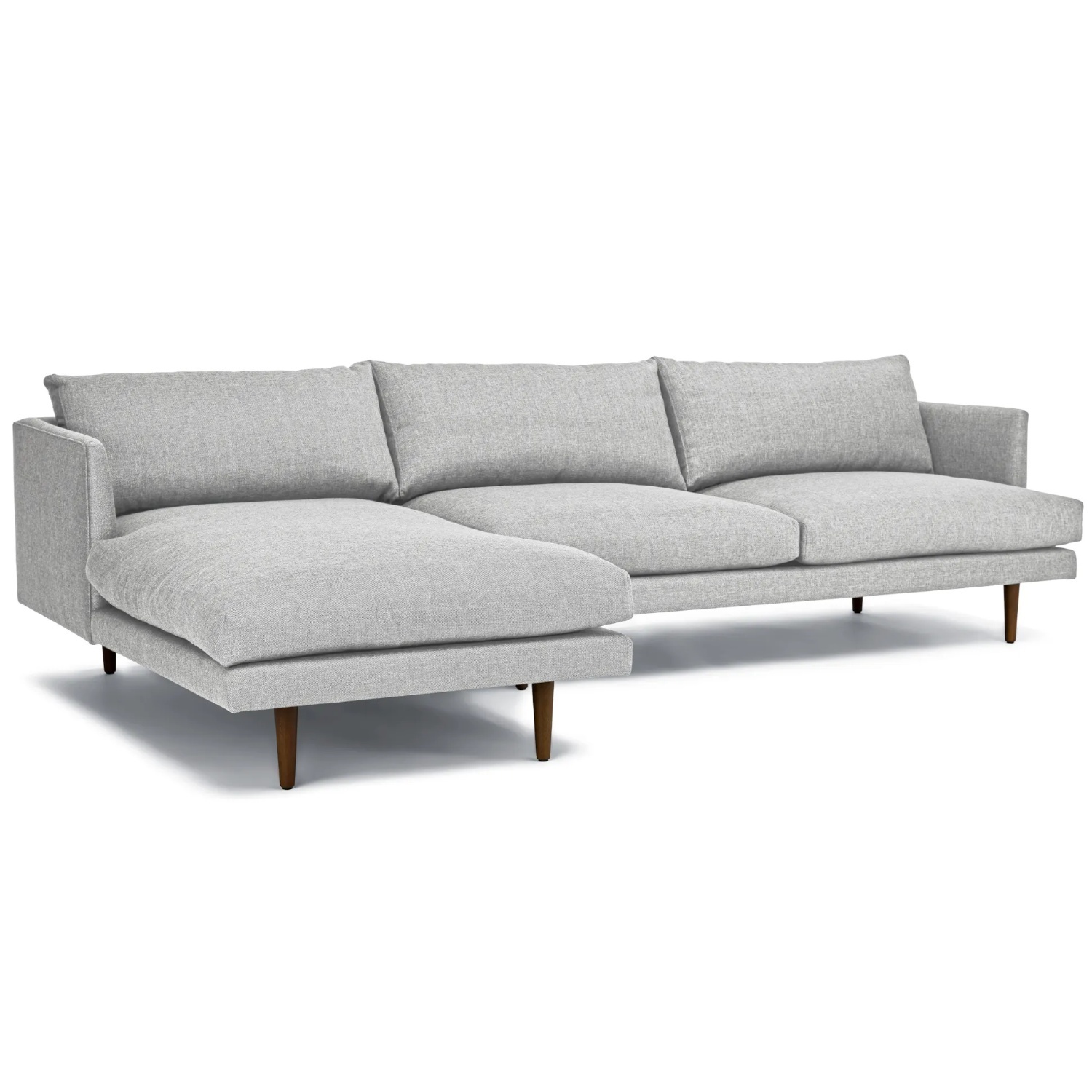 Burrard Light Gray 3+ Piece Sectional - image-4