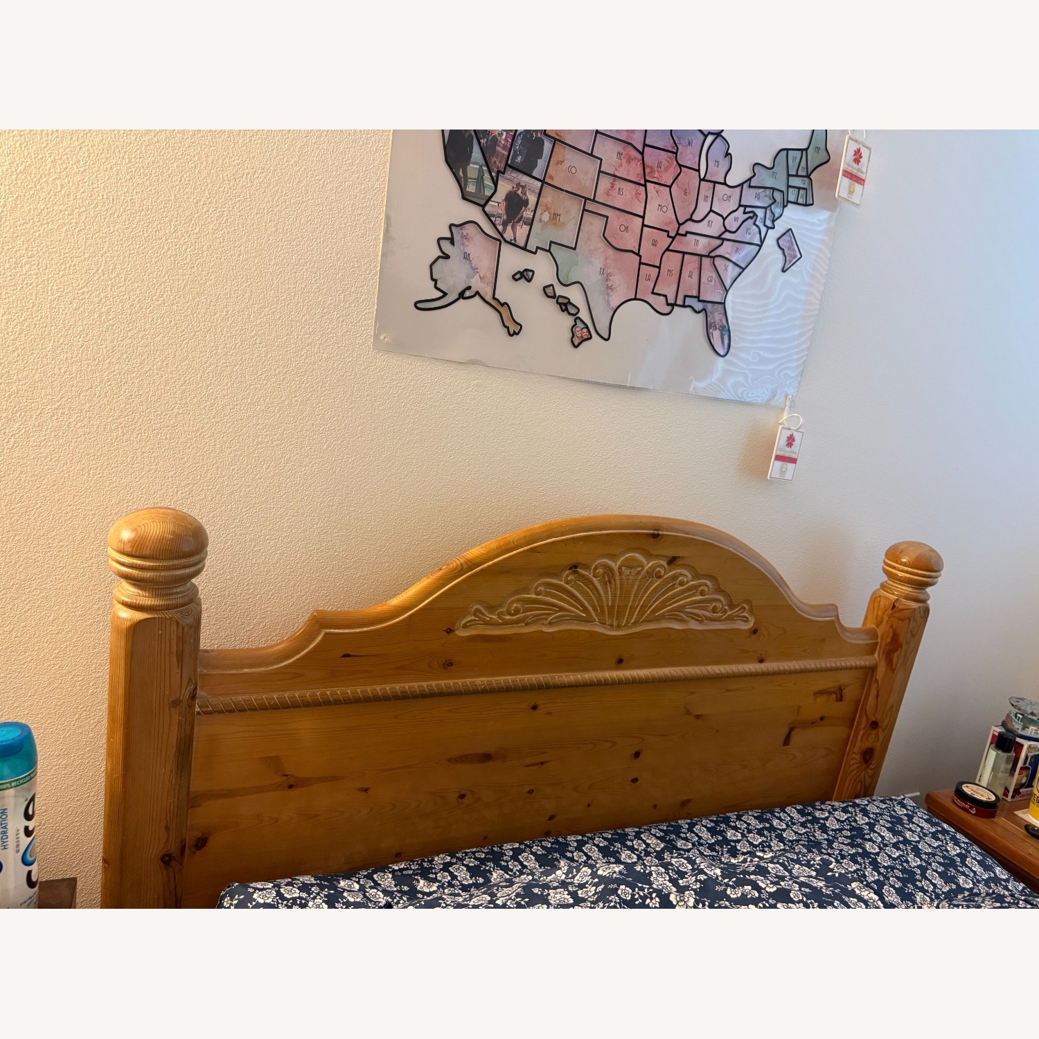 Natural Wood Headboard - image-4