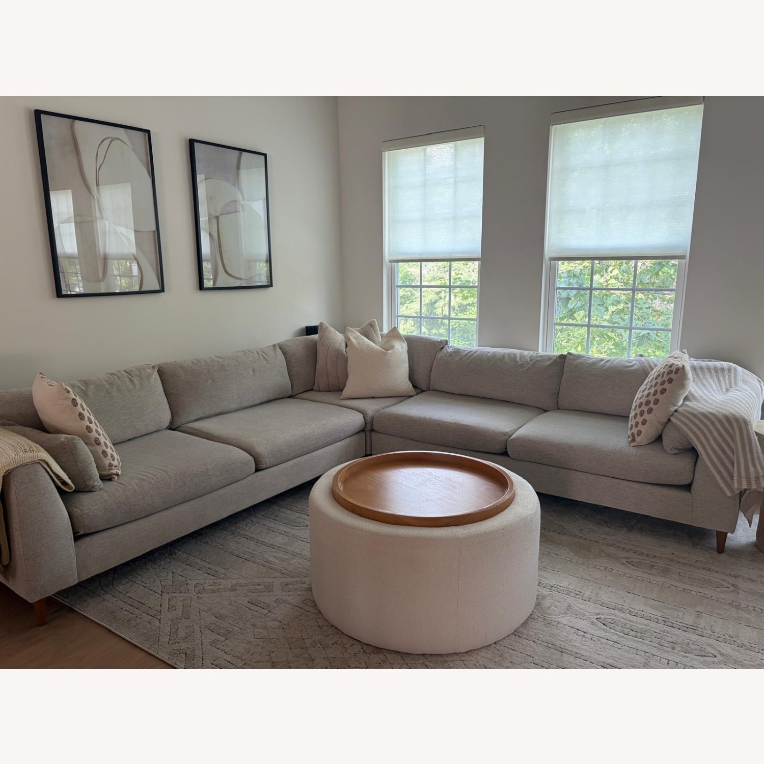 Crate & Barrel Avondale Sectional - image-1