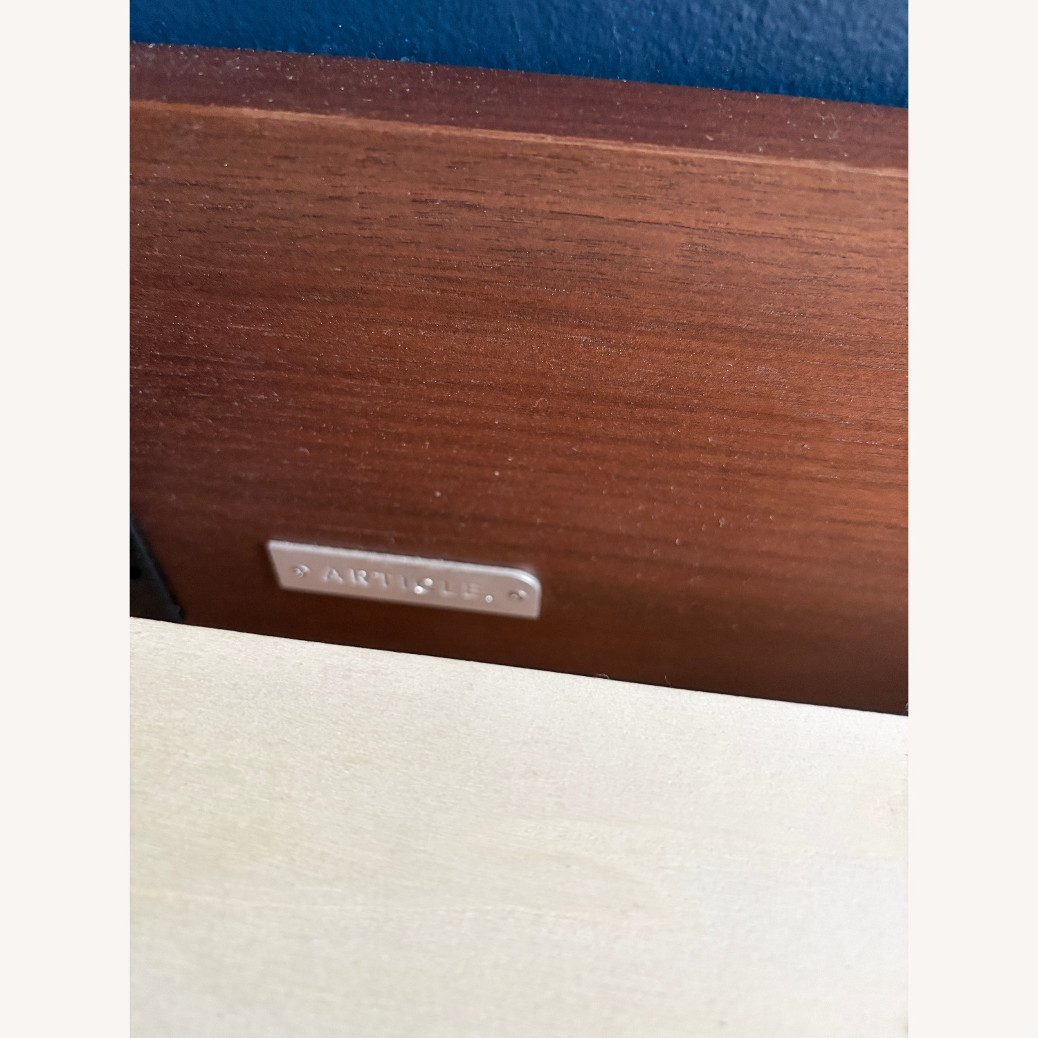 Article Basi Queen Bed Frame - Walnut - image-2