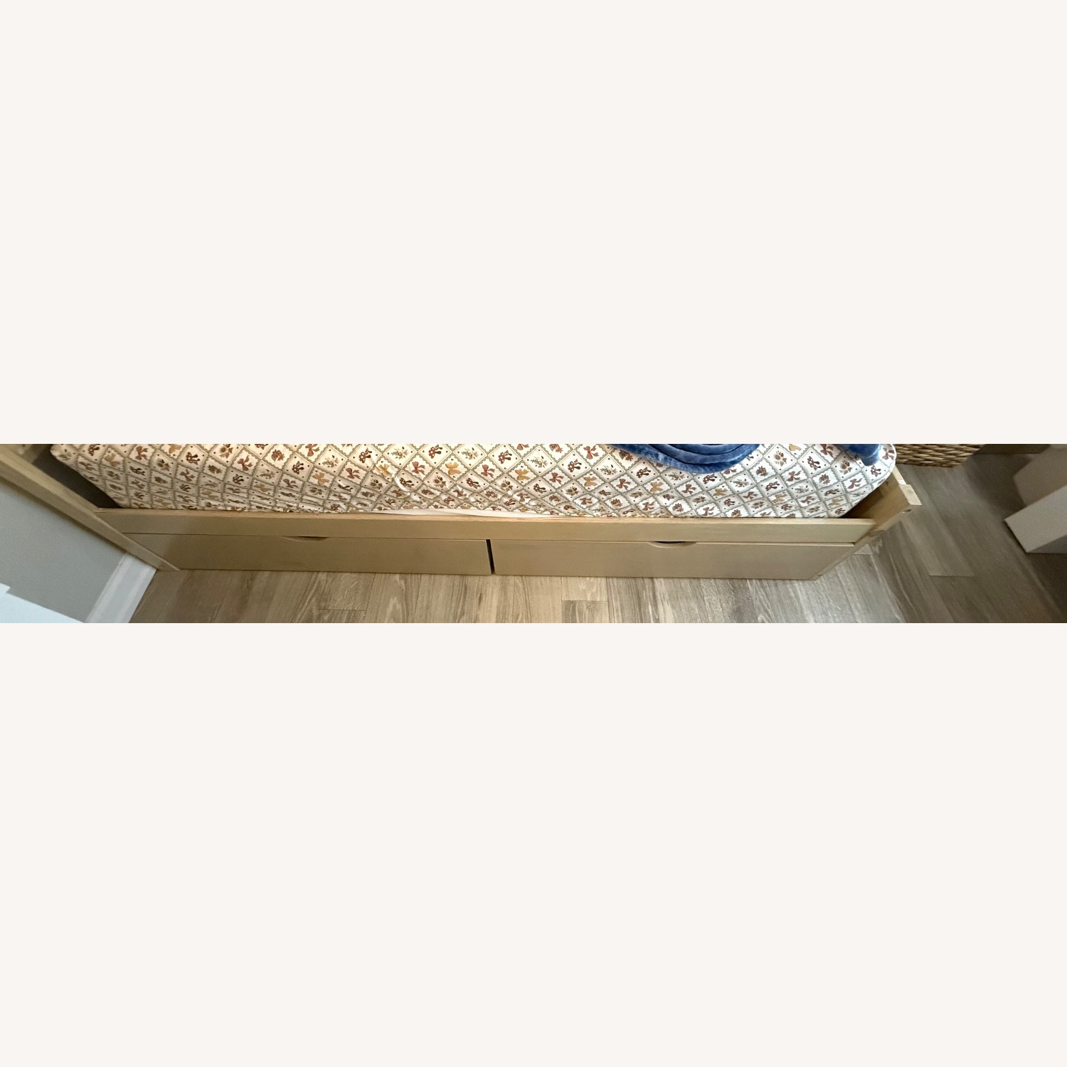 Amazon Merax Natural Wood Queen Bed - image-2