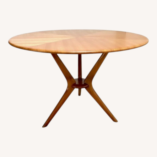 Used Vintage/Antique Finds Light Brown Dining Table for sale on AptDeco