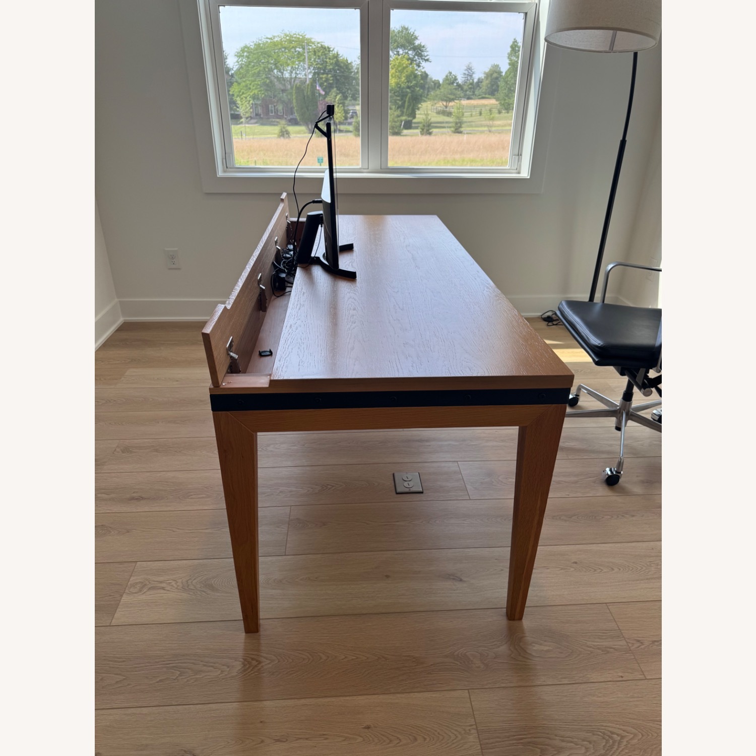 Article Madera 71" Desk - Oak - image-2
