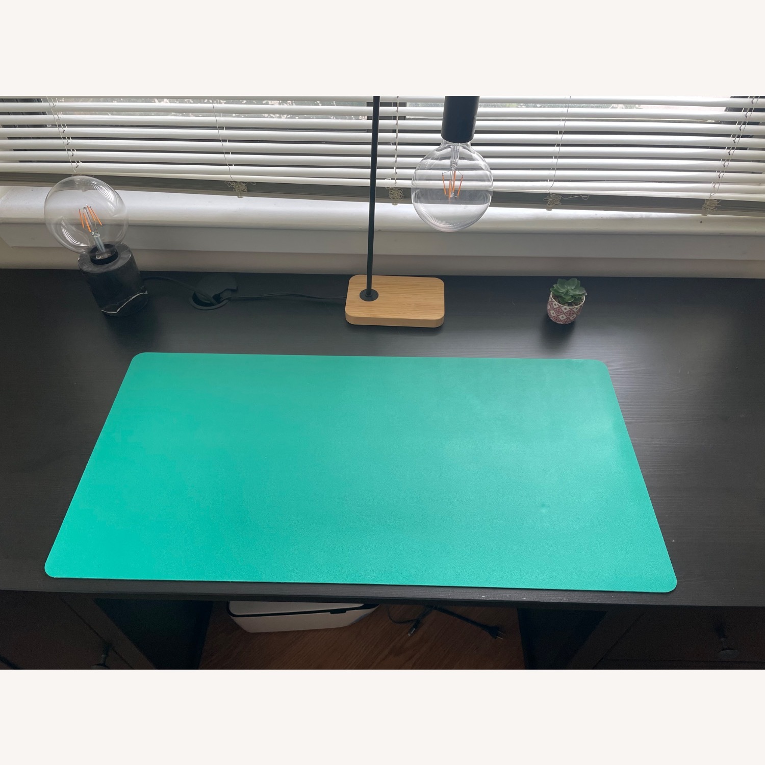 IKEA Hemnes Black Desk - image-3