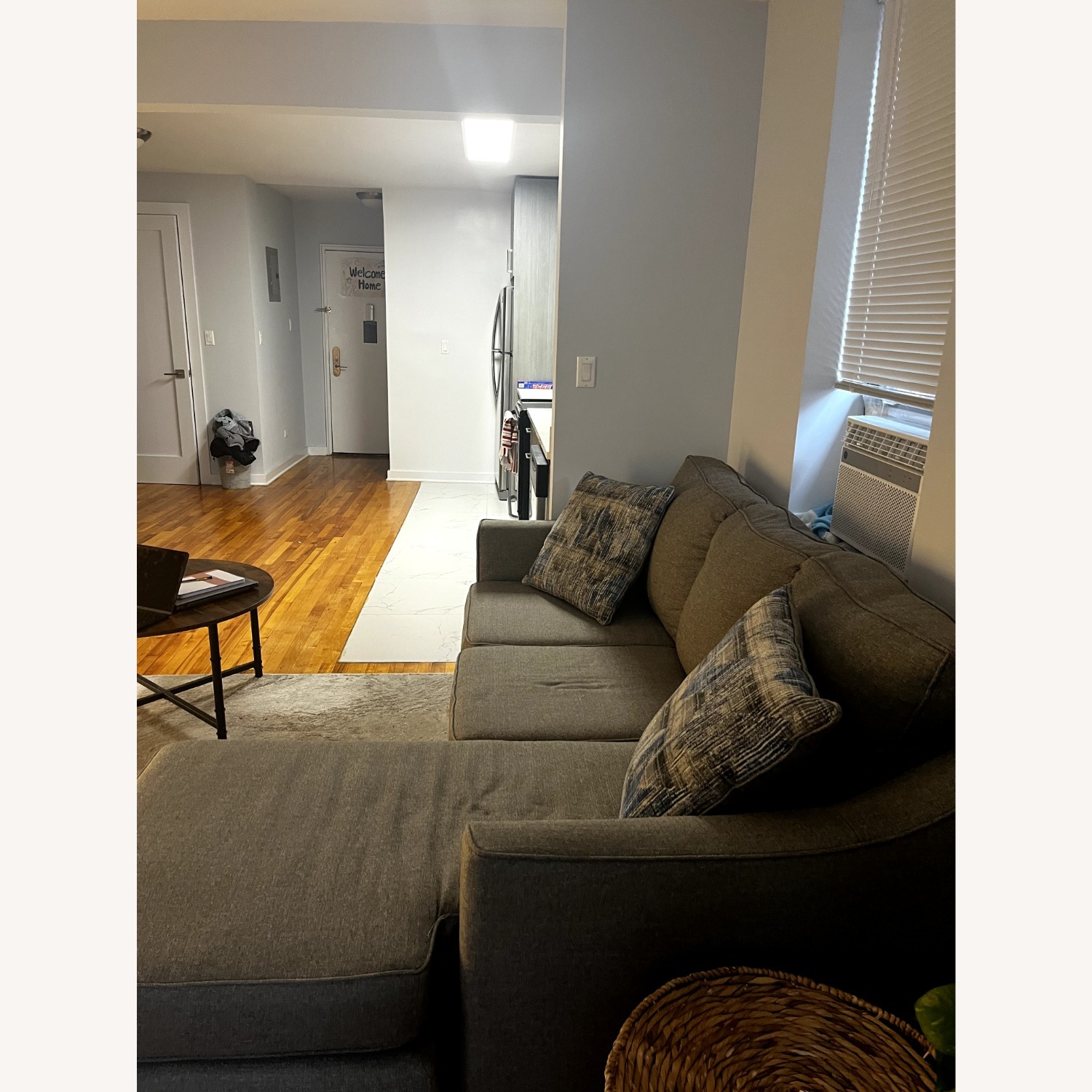 Raymour & Flanigan Wrenn Light Gray 2 Piece Sectional - image-5