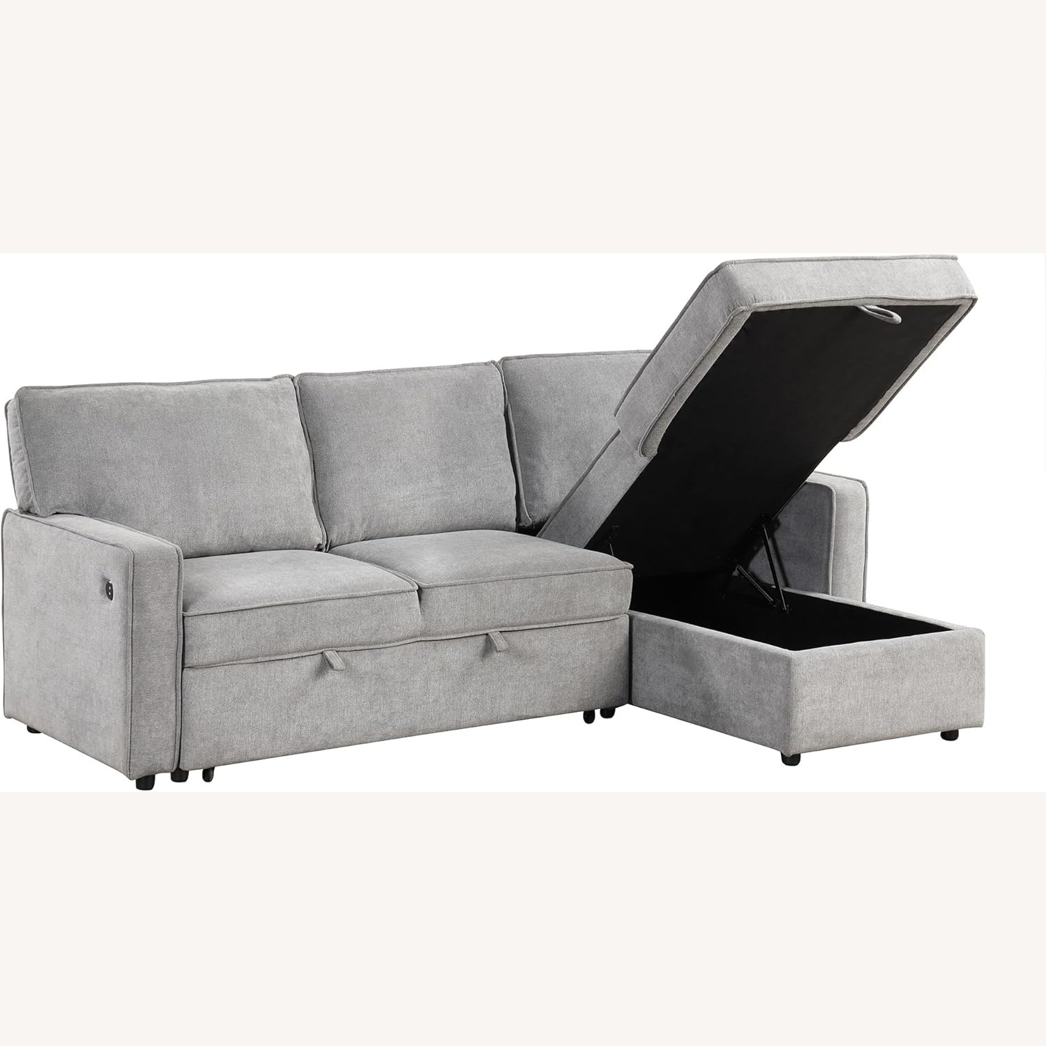 Modern Style Living Room Sectional Couch - image-7