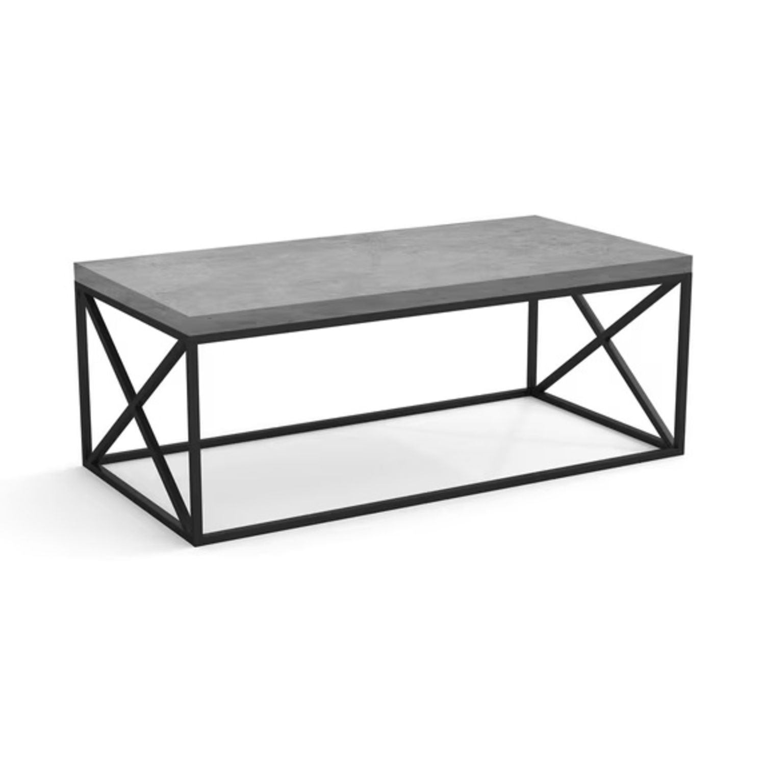 Light Gray Coffee Table - image-5