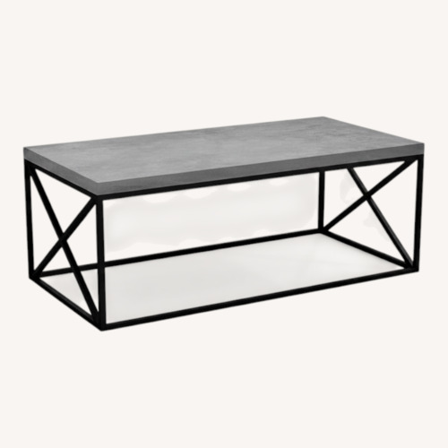 Used Light Gray Coffee Table for sale on AptDeco