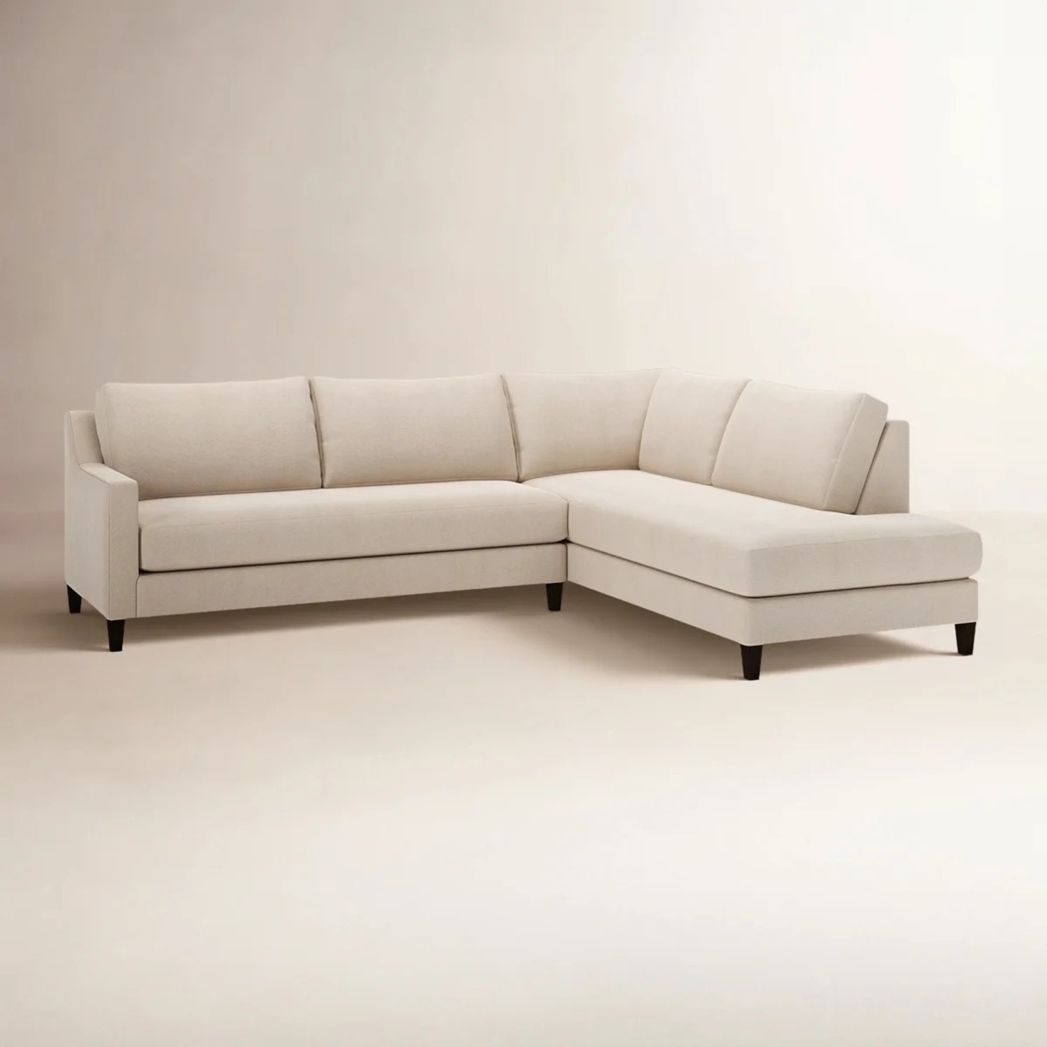 Wayfair Baker 2-PC Upholstered Sectional - image-2